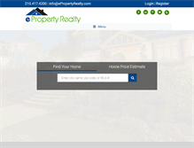 Tablet Screenshot of epropertyrealty.com